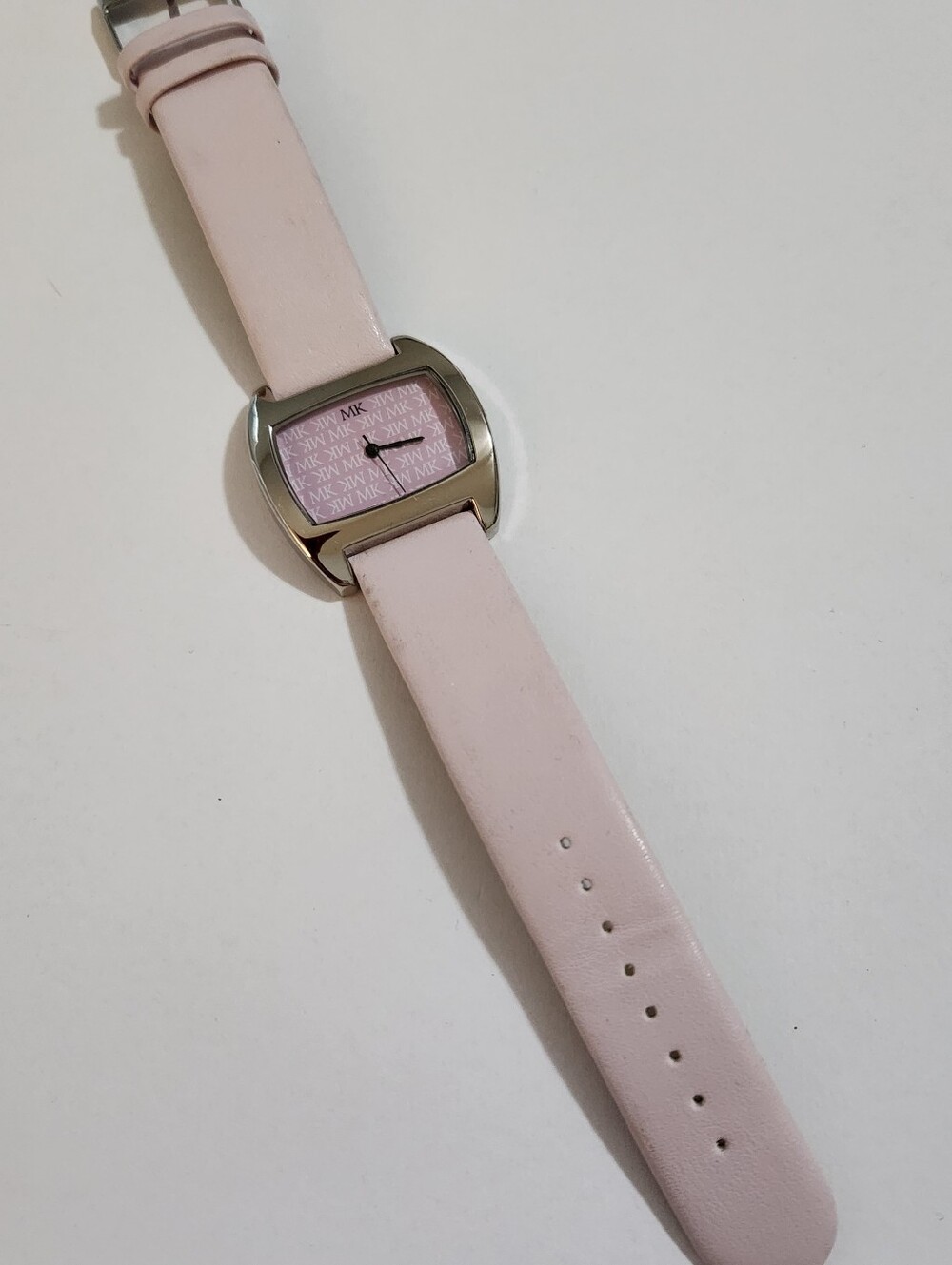 Mary Kay Pink Leather Strap Women's Watch
